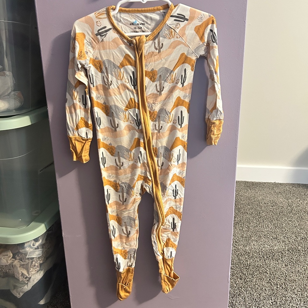 Little One Shop Desert Bamboo Pajamas